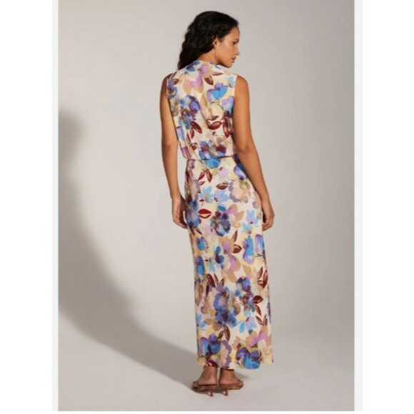 Favorite Daughter Nila Maxi Dress - Winter Bloom M - Picture 3 of 13